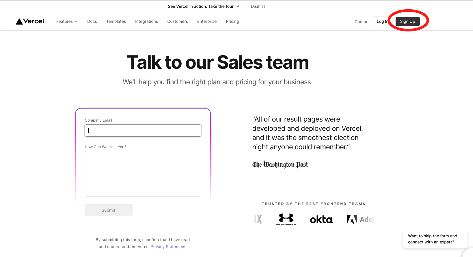 Sign-Up